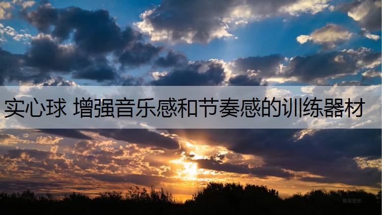 实心球 增强音乐感和节奏感的训练器材