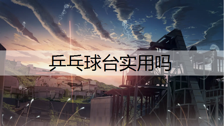 乒乓球台实用吗